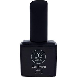 Gelzz Gellak - Gel Nagellak - kleur New Glitter Petrol G122 - BlauwGlitterGroenSparkel - Dekkende kleur - 10ml - Vegan