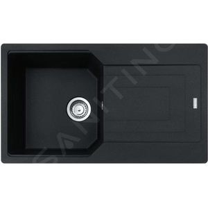 Franke Urban - UBG 611-86 fragraniet spoelbak, 860x500 mm, onyx 114.0700.112