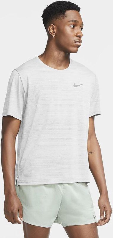 Nike - Dri-FIT Miler - Sportshirt - Heren - Korte Mouw - Polyester