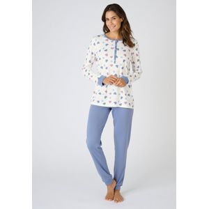 Damart - Pyjama Thermolactyl interlock mesh - Dames - Blauw - 34-36 (XS)