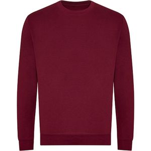 Organic Sweater met lange mouwen Burgundy - XL