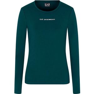 EA7 Emporio Armani - Train Logo Series - T-shirt - Met Lange Mouwen