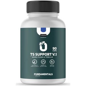 Fundamentals Tribulus & Muira Puama - TS Support V1 - Zink - Vitamine E - Libido verhogend - Mannen - 90 Caps - Voedingssupplement