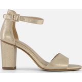 Tamaris Sandalen goud Textiel - Dames - Maat 38