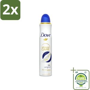 Dove - Deodorant - Spray Advanced Care - Frisse en langdurige bescherming - 200 ml - Voordeelverpakking - 2 stuks - Dove deodorant - Antitranspirant