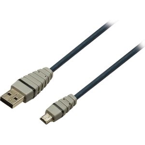 Bandridge - USB Mini Kabel - Grijs - 2 meter