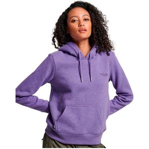 Superdry Essential Logo Capuchon Paars L Vrouw