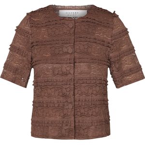 SISTERS POINT - Blouse 'NAN' - Bruin - Klassieke Blouse