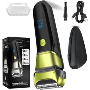 Lexium Foil shaver - Shaver - Scheerapparaat mannen - Scheerapparaat hoofd - Baardtrimmer Trimmer