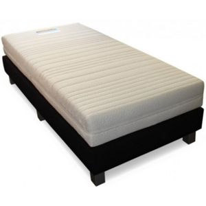 Nessa® - 80x200 - Boxspring Furkan - Grijs - Inclusief Matras