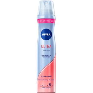 Nivea - Haarspray - Ultra Strong - 250 ml - 1 stuk