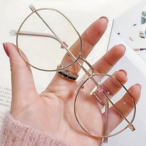 Computerbril met Hart Detail - Blauw Licht Bril - Goud