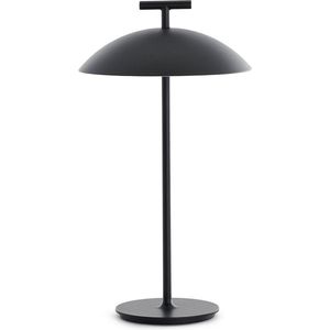 Kartell Mini Geen-A Tafellamp Oplaadbaar LED Zwart