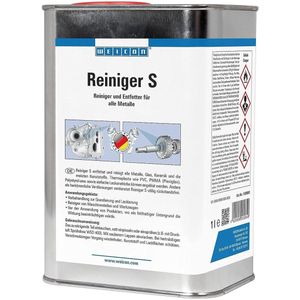 WEICON Reiniger S 1 L | Ontvetter voor metaal, glas, keramiek en kunststof