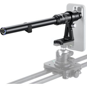 18 mm 2 x macrosonde lens met 17 mm draad voor video-opname van mobiele telefoon voor telefoonkooi/telefoonhoesje met 17 mm lensadapter - Compatibel met iPhone Samsung LS-51