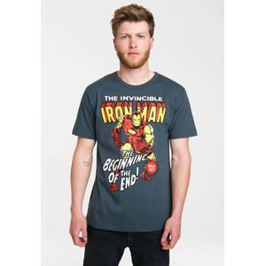 Logoshirt T-Shirt Iron Man Logo - Marvel