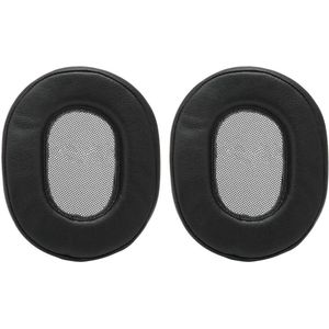 Eiwitleer en Spons Oorkussens voor Ruisonderdrukkende Koptelefoons - Vervangende Pads met Eenvoudige Installatie - Comfortabel en Duurzaam.