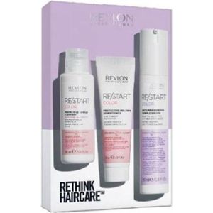 REVLON Restart - Travelpack (zilver)shampoo & conditioner - Color
