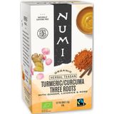 Kurkuma Thee - Numi Three Roots Turmeric Kurkuma Thee (2 doosjes thee)