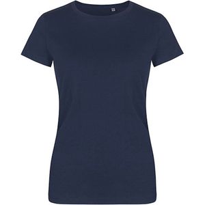 Women's T-shirt met ronde hals French Navy - 3XL