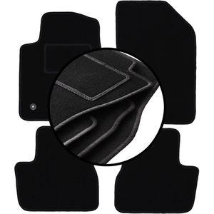 Complete set veloursmatten voor: Peugeot 2008 I crossover (2013-2019)