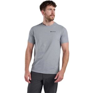 Montane - Alhena Mountain - T-shirt - Grijs - Korte Mouwen - Man