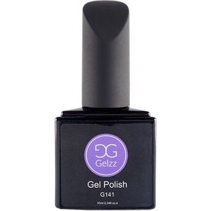 Gelzz Gellak - Gel Nagellak - kleur Purper Passion G141 - Paars - Dekkende kleur - 10ml - Vegan