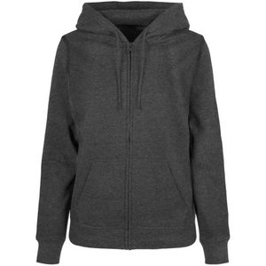 Build Your Brand Basic Sweatshirt Met Rits