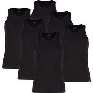 Set van 6 Puma Basic Tank Top Heren herenondershirt met ronde hals