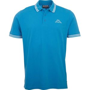 Kappa Poloshirt für Herren 709361 Malibu Blue-XXL