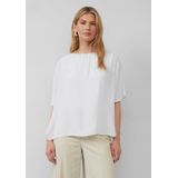 Chic T-shirt - Zwart - Chiffon - Losse Pasvorm