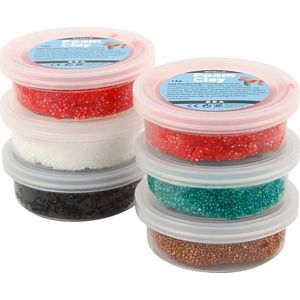 Foam Clay®, kleuren assorti, Kerstmis, 6x14gr