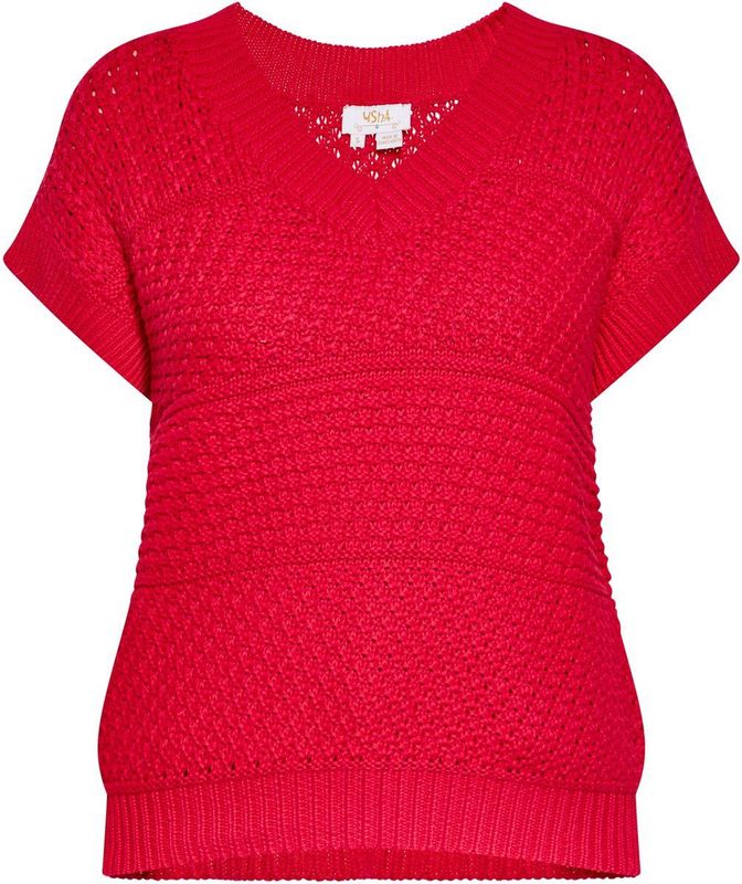 usha - Strickpullunder - Knitted Pullover - V-hals - Casual