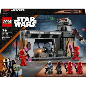 LEGO Star Wars™ Paz Vizsla™ en Moff Gideon™ duel 75386