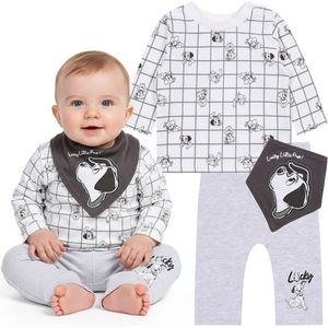 Disney 101 Dalmatiërs BABY'S, zachte set voor jongens, KATOENEN set