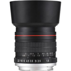 Lightdow 85mm 1.8 lens voor Canon EOS EF portret portretlens manuele focus