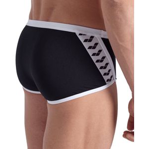 Arena Zwemboxer Icons Low Waist Short Solid Zwart/Wit