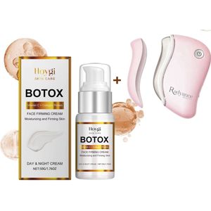 B-tox Gezichtsserum Verstevigende Crème met Collageen & Hyaluronzuur + Skincare Huidverjongingsapparaat Radyance Eyelift