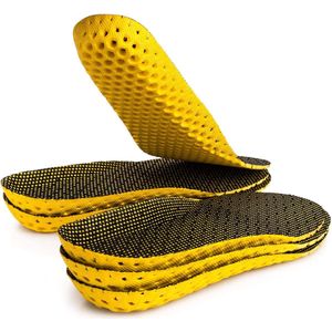 3 paar inlegzolen voor frisse voeten, extra demping, schoeninlegzolen tegen geur voor wandelen, trekking, hardlopen, sportinlegzolen, maat 35-46 (41-46 EU / 7-12 UK)