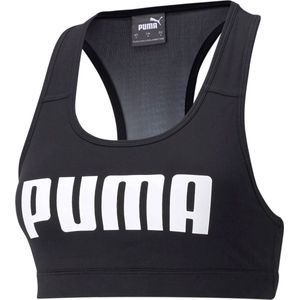 PUMA Mid Impact 4Keeps Bra Dames Sportbeha - Zwart - Maat XL