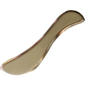 Inovra - Roestvrij Staal Gua Sha Board voor Gezichtsmassage en Krabben met Schraper