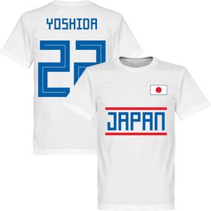 Japan Yoshida 22 Team T-Shirt - Wit - L