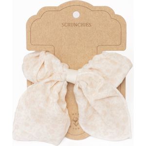 Mrs Ertha Scrunchies met strik - Bouquet Silhouette