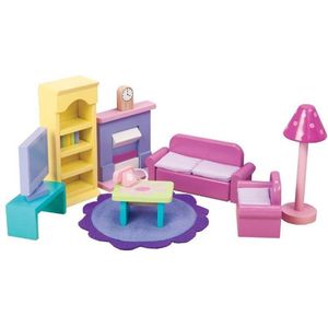 Le Toy Van Poppenhuismeubels Sugar Plum Woonkamer - Hout