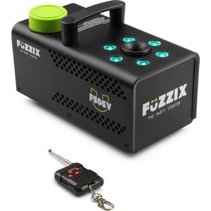 Verticale Rookmachine met lichteffect - Fuzzix F506V - 500 watt rookmachine met 6 RGB LEDS - Draadloze afstandsbediening