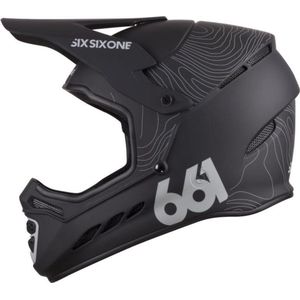 SixSixOne | RESET Helm Contour Black | maat M