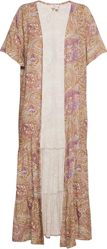 usha - Kimono - Bunt - Paisley-Print