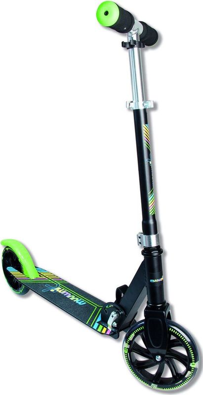 Aluminium Scooter - 180 mm Wieldiameter - Led-Lichtwielen - Klapmechanisme