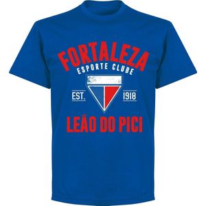 Fortaleza Esporte Clube Established T-Shirt - Blauw - 4XL