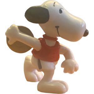 Snoopy speelfiguurtje - Peanuts - Schleich - Discuswerper - Hond - 7 cm